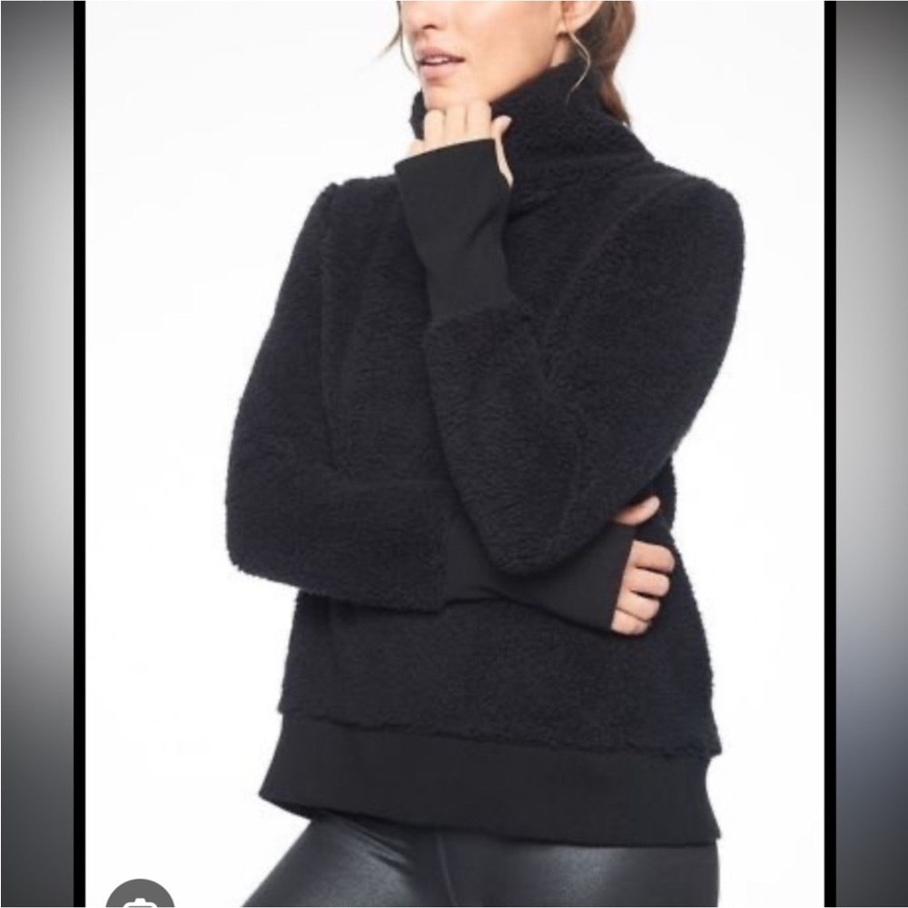 Athleta Sherpa Funnel Neck